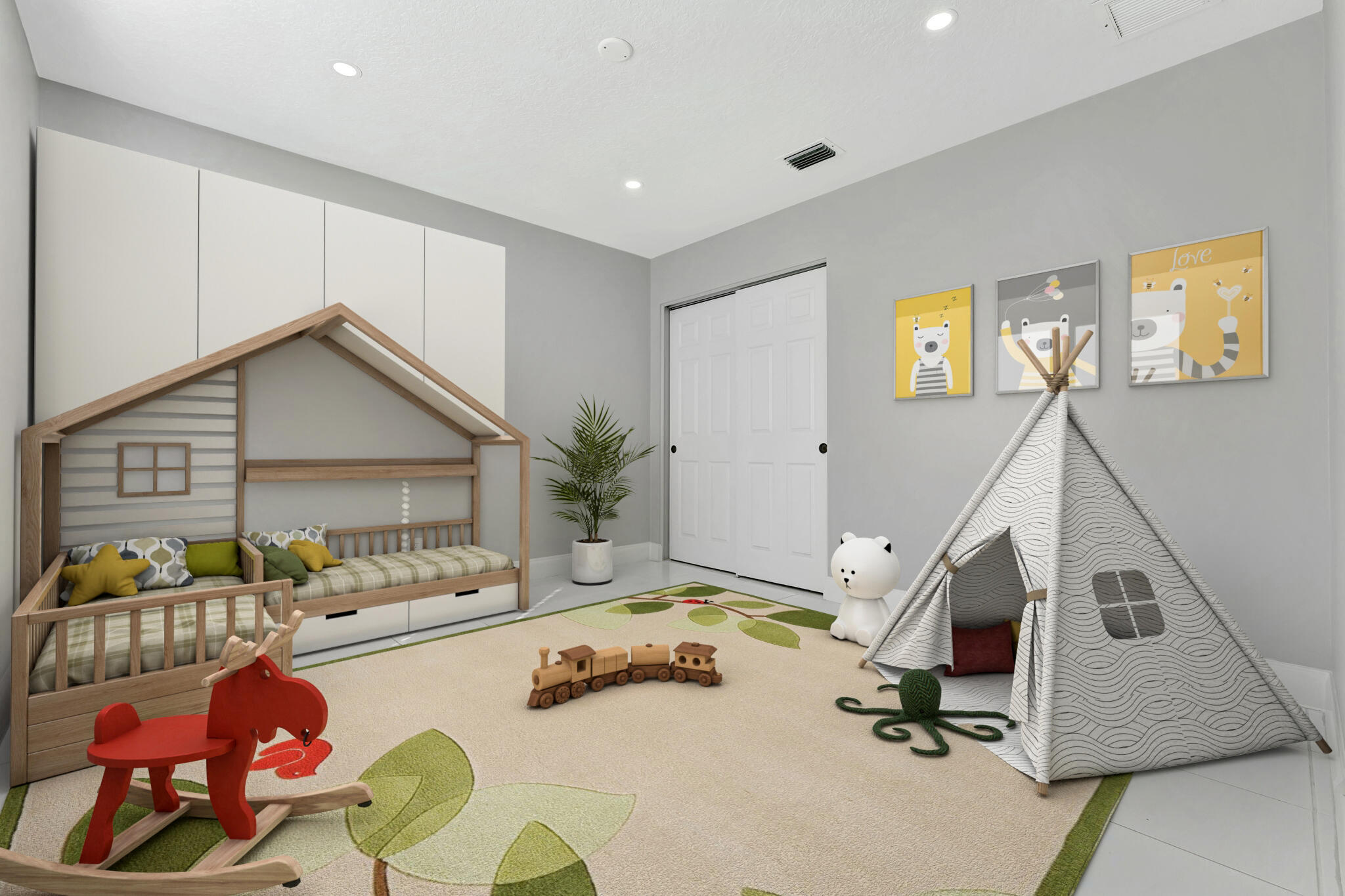 20172 Ocean Key Drive Boca Raton, FL 33498 - Photo 47 of 99 Virtually Staged Children's Room