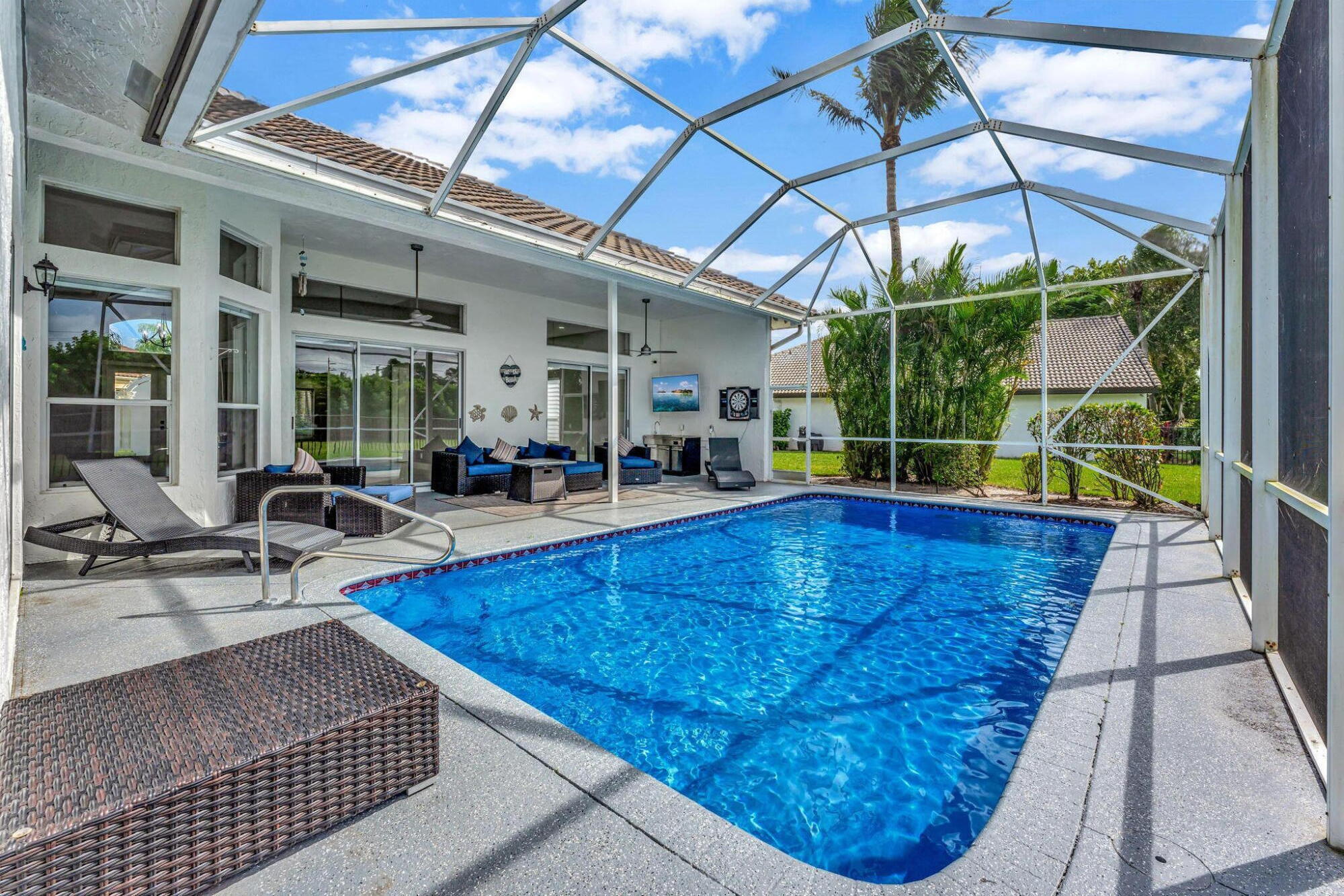 20172 Ocean Key Drive Boca Raton, FL 33498 - Photo 10 of 99 Enclosed Pool And Patio