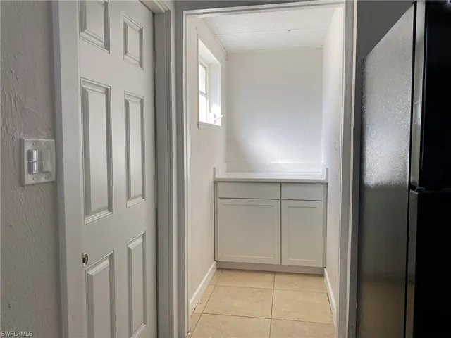 a view of a closet