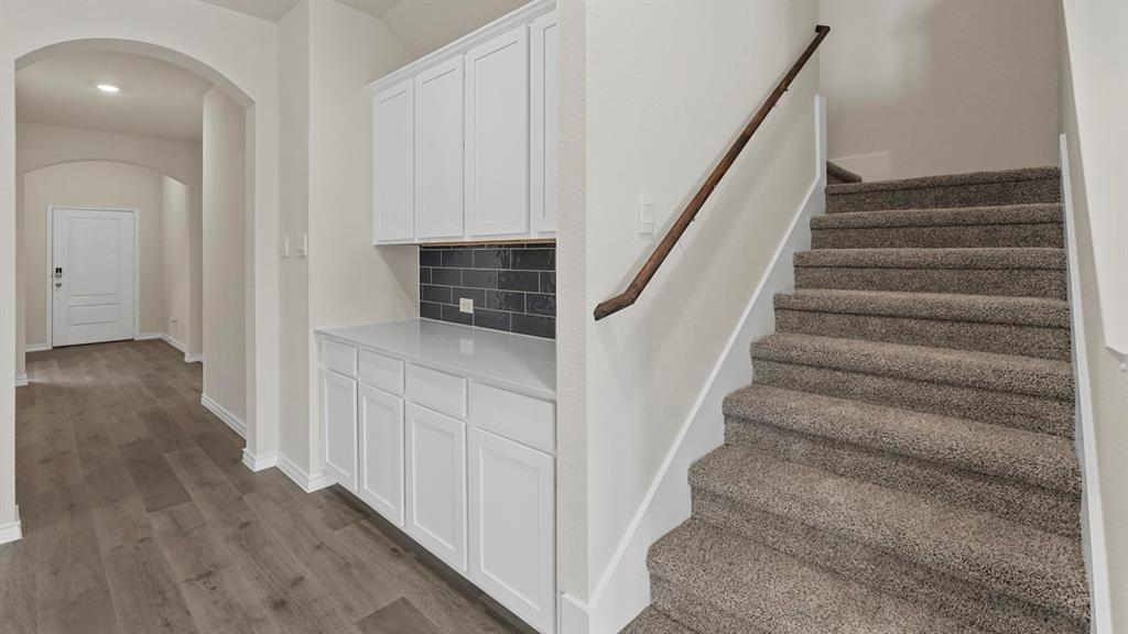 2424 Palo Pinto Trail Pilot Point, TX 76258 - Photo 39 of 39 a view of entryway and hall with wooden floor