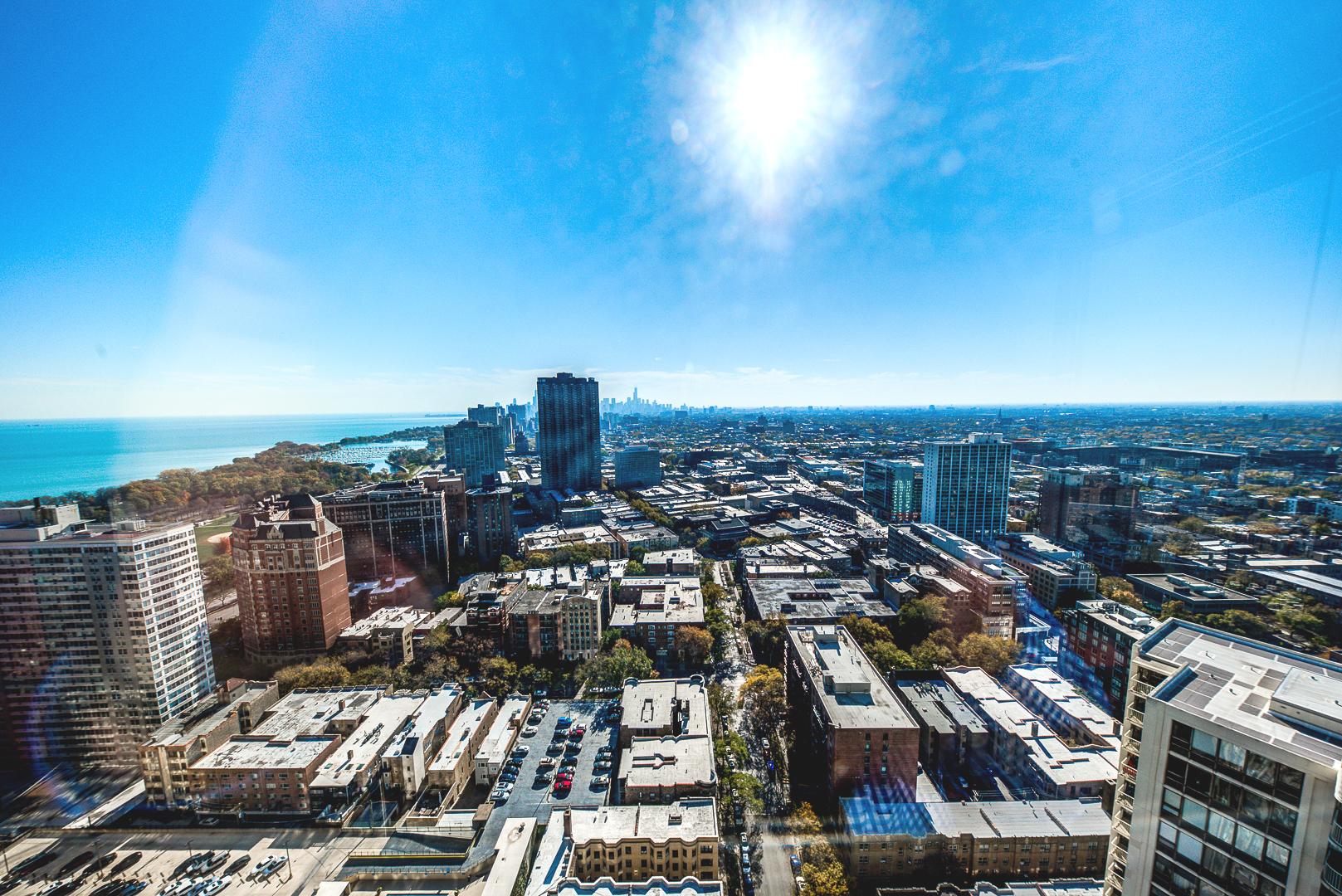 655 West Irving Park Road, Unit 3817 Chicago, IL 60613 - Photo 3 of 28 an aerial view of a city