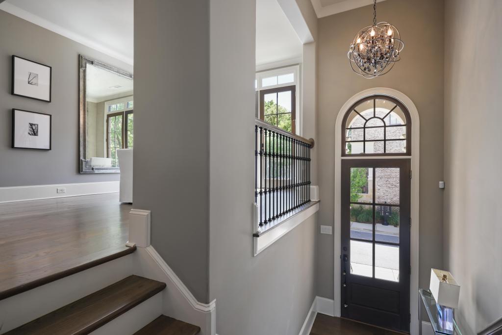 5980 Teton Way Atlanta, GA 30328 - Photo 3 of 48 a view of an entryway with wooden floor