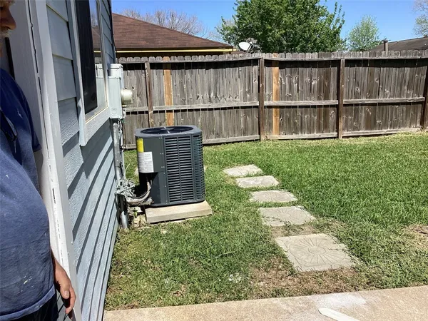 a view of outdoor space and yard