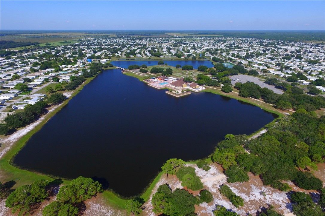 1352 Barefoot Circle Sebastian, FL 32976 - Photo 21 of 29 an aerial view of a houses with a yard