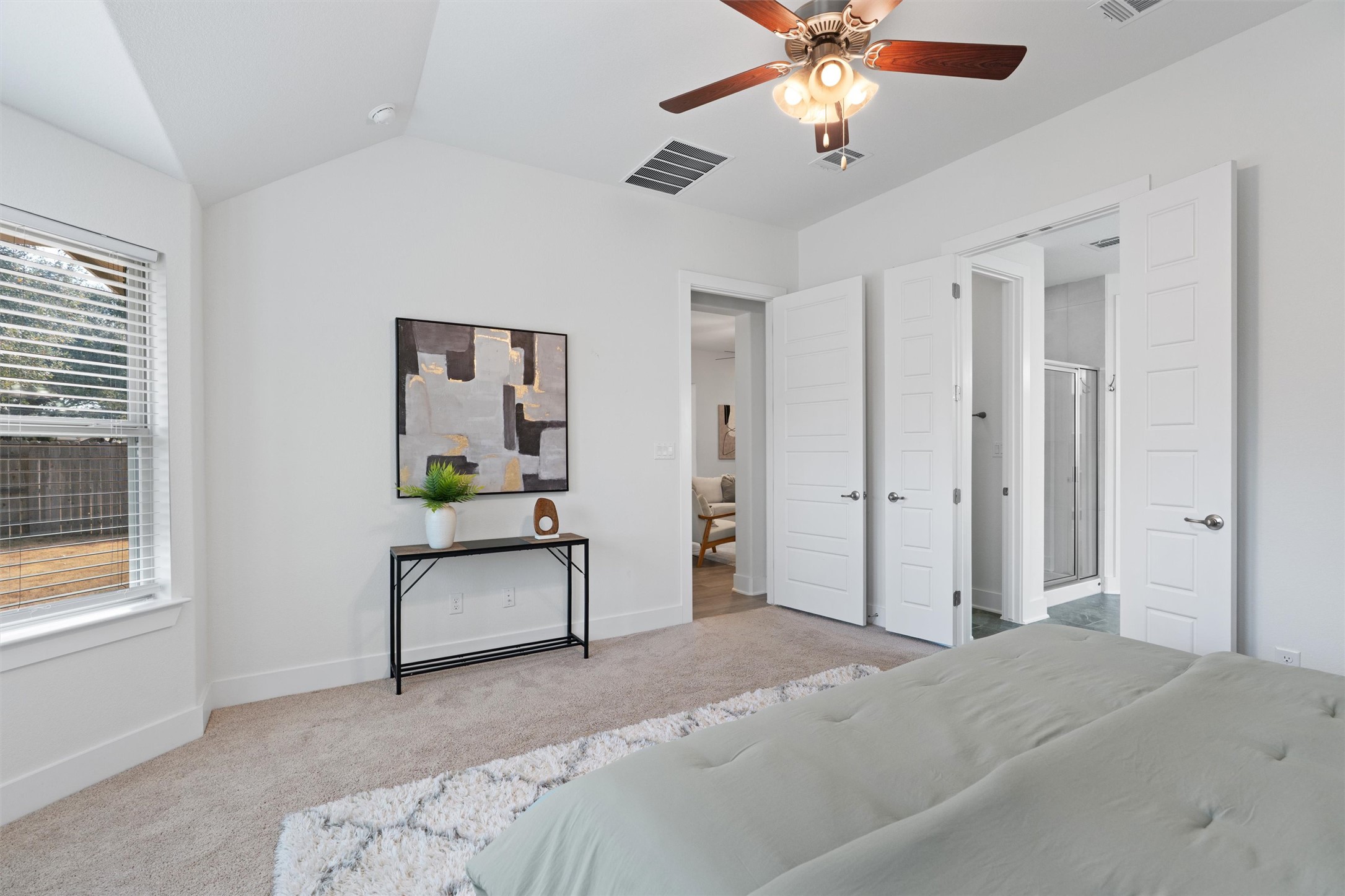 109 Wake Lane Georgetown, TX 78633 - Photo 17 of 34 a bedroom with a bed and a window