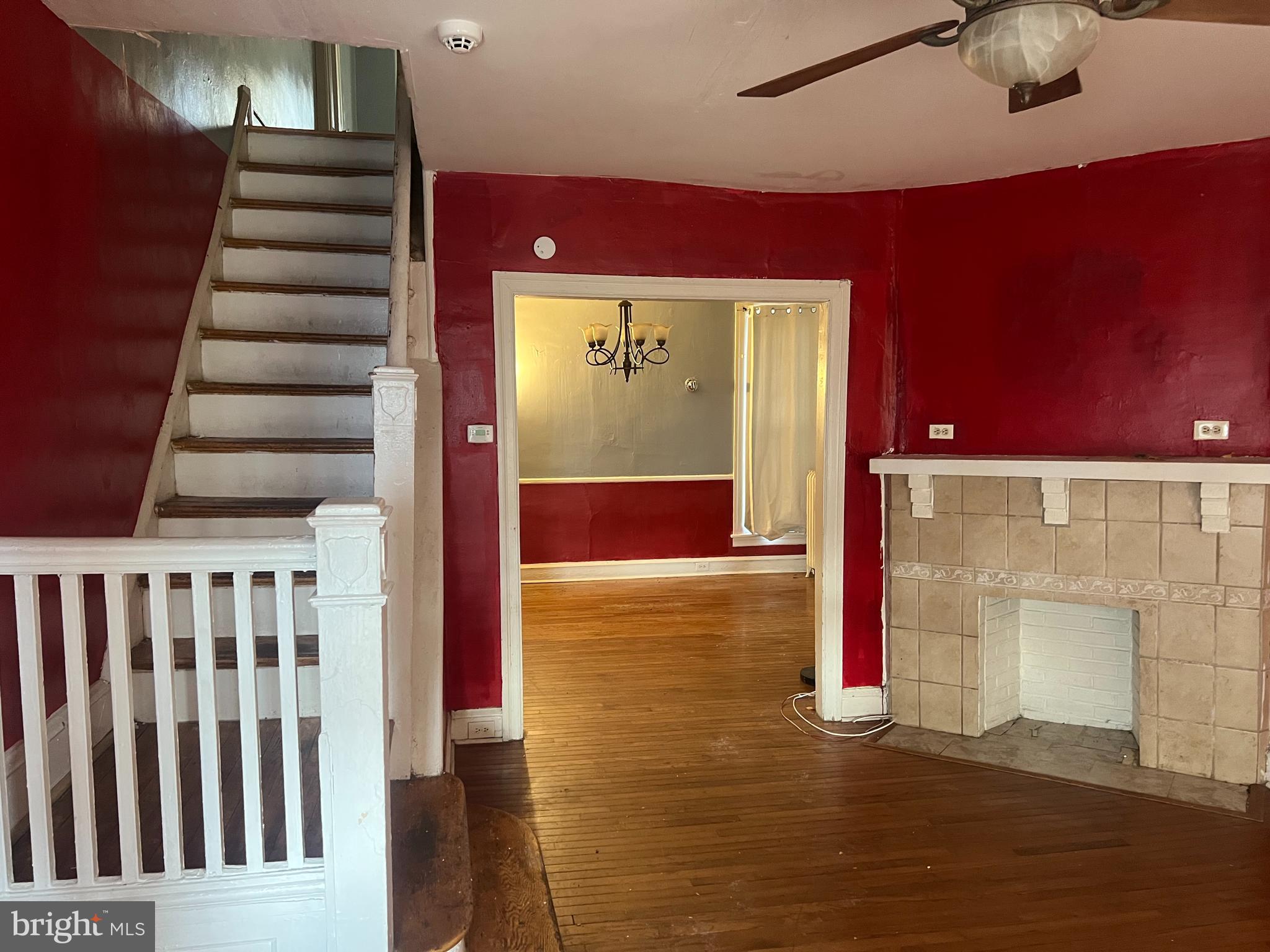 6925 Forrest Avenue Philadelphia, PA 19138 - Photo 2 of 12 a view of a hallway with wooden floor