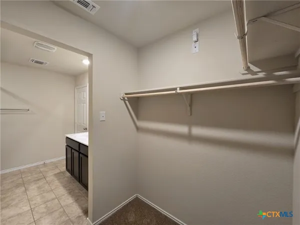 a view of walk in closet