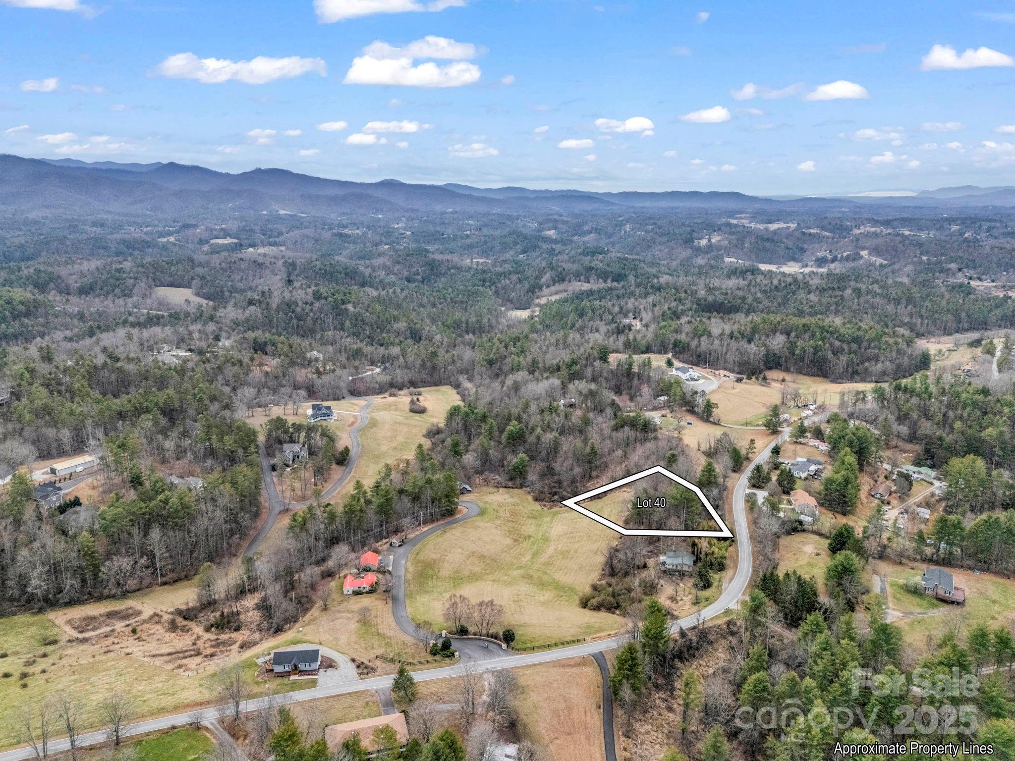 9999 Gabriels Creek Road, Unit 40 Weaverville, NC 28787 - Photo 2 of 14 a view of a outdoor space with green field and mountains