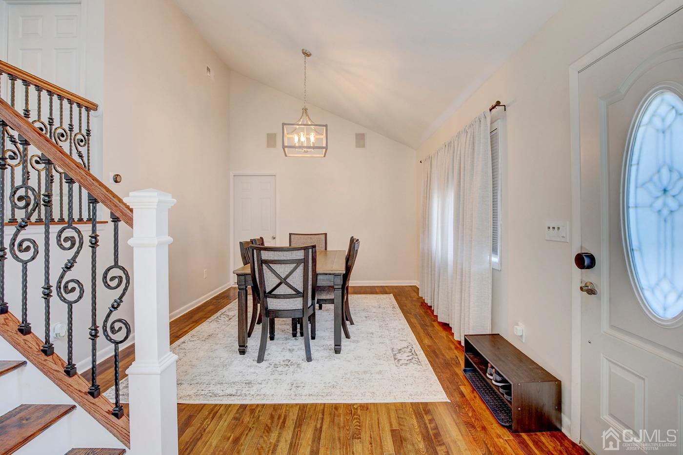 5 Thomas Street Old Bridge, NJ 08857 - Photo 13 of 36 a view of a dining room with furniture window and wooden floor