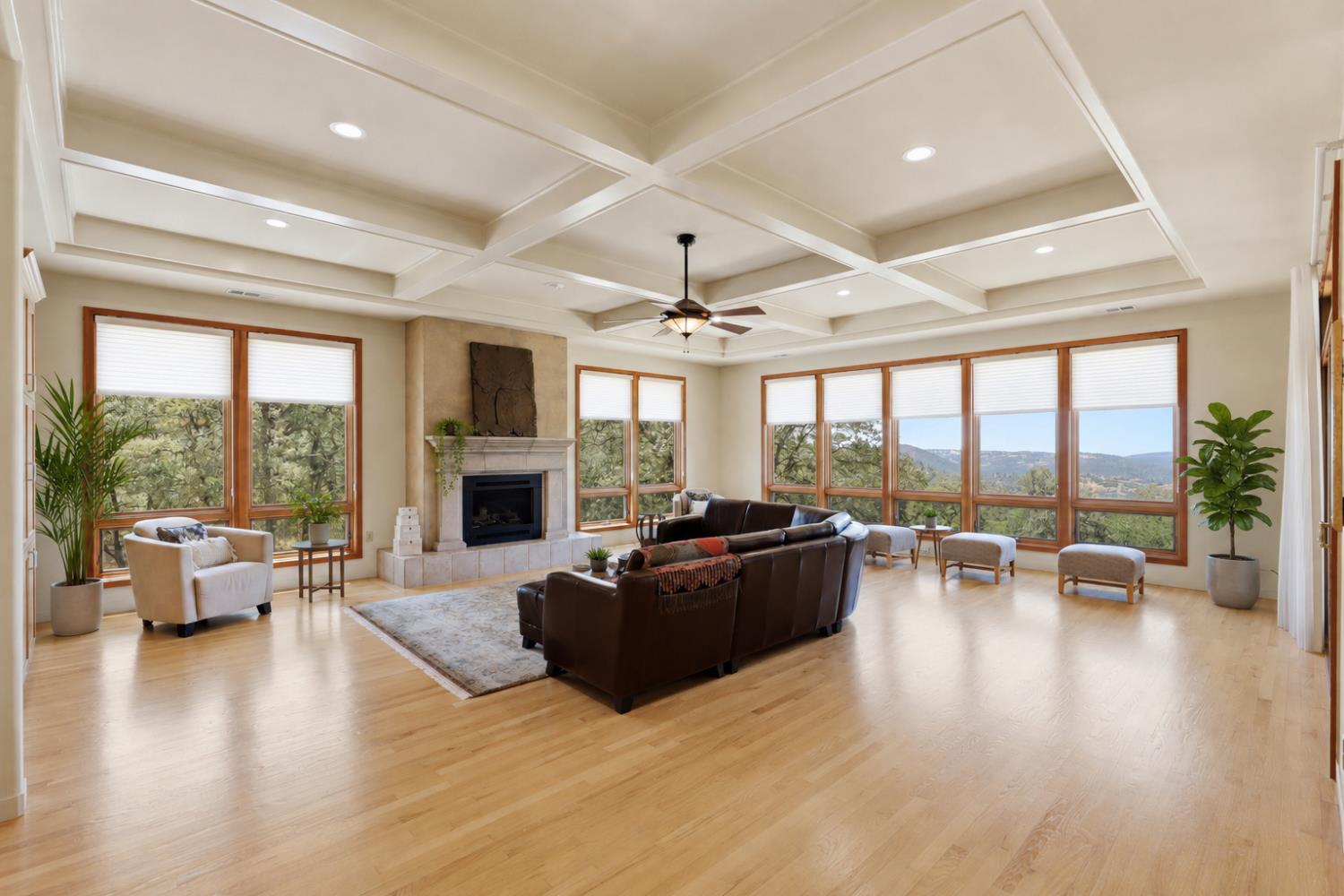 6840 Gallagher Road Pilot Hill, CA 95664 - Photo 8 of 45 Large windows to enjoy the views. Picture digitally enhanced.
