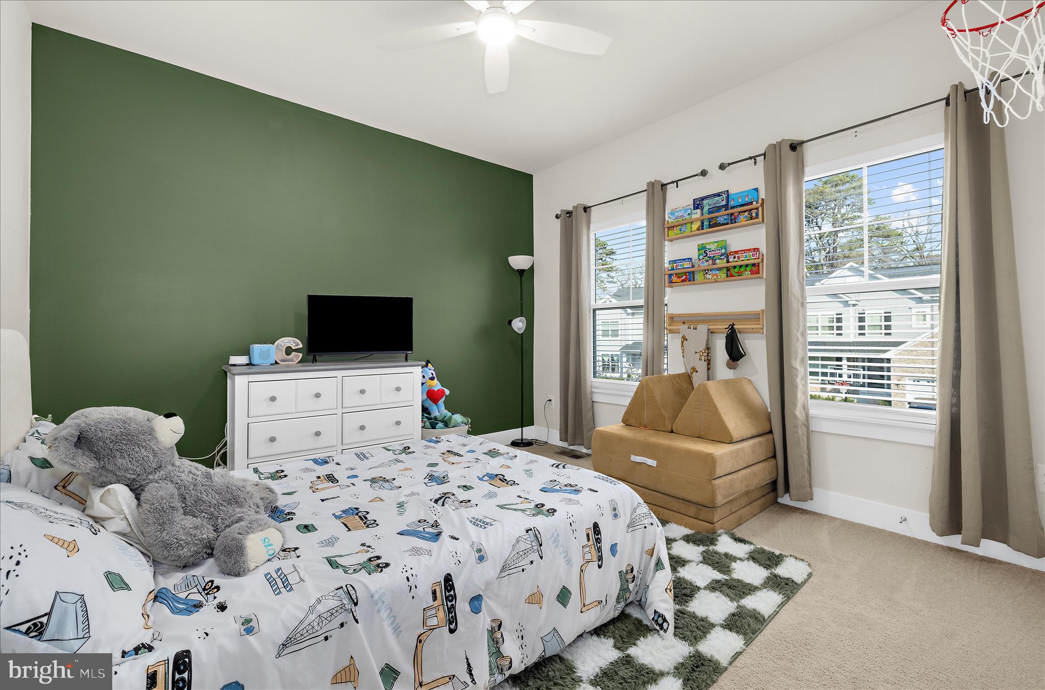 211 Harvest Blossom Road Millersville, MD 21108 - Photo 37 of 87 a bedroom with a bed and large window