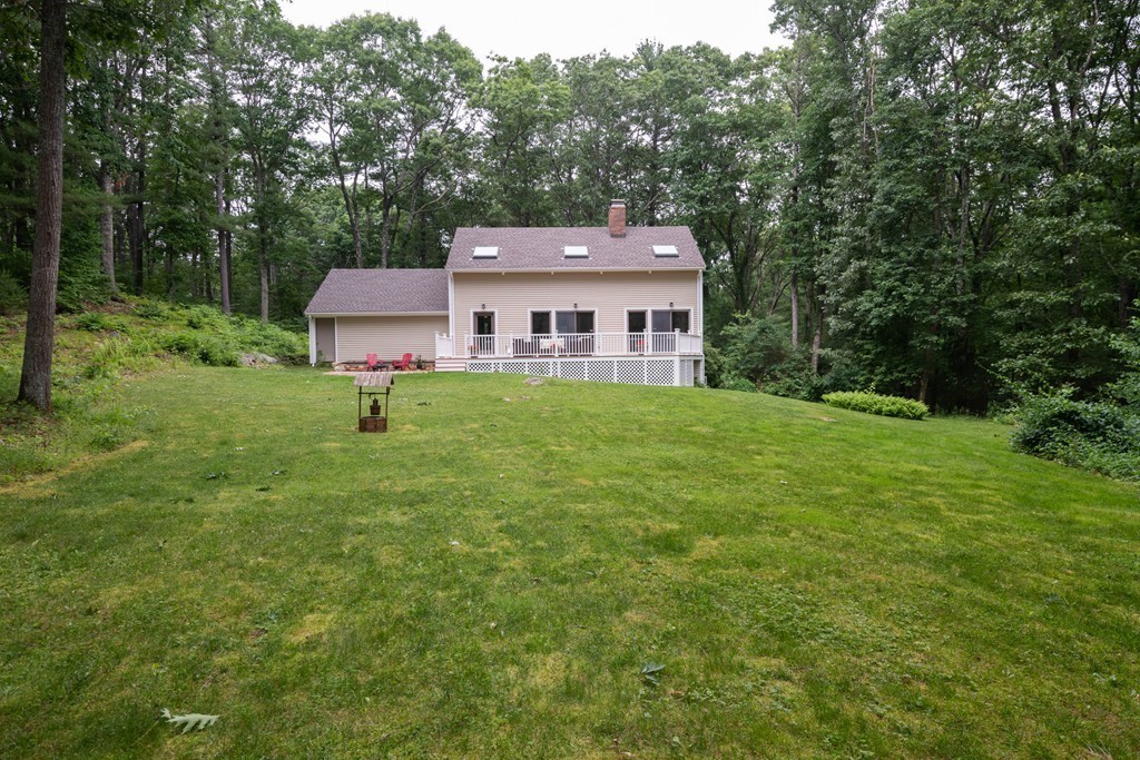284 Main Street Boxford, MA 01921 - Photo 24 of 25 a view of a house with a backyard