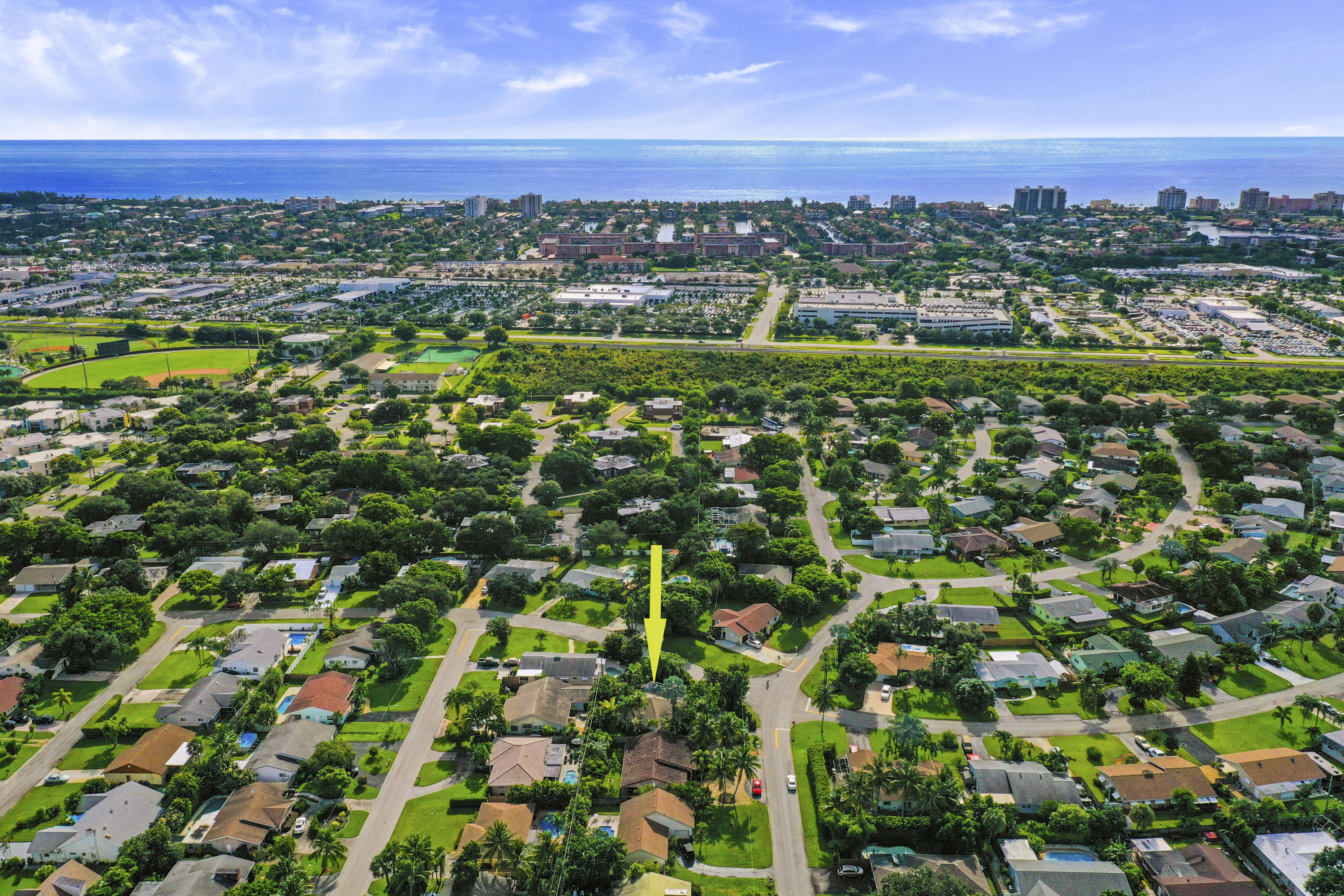 745 Curlew Road Delray Beach, FL 33444 - Photo 26 of 34 Aerial-9