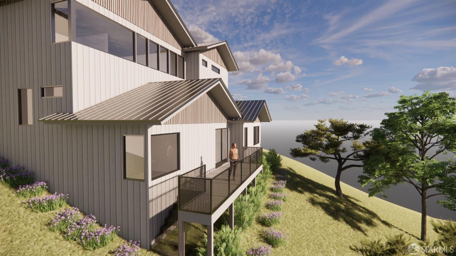 6700 Charing Cross Road Berkeley, CA 94705 - Photo 4 of 13 a view of a house with wooden fence