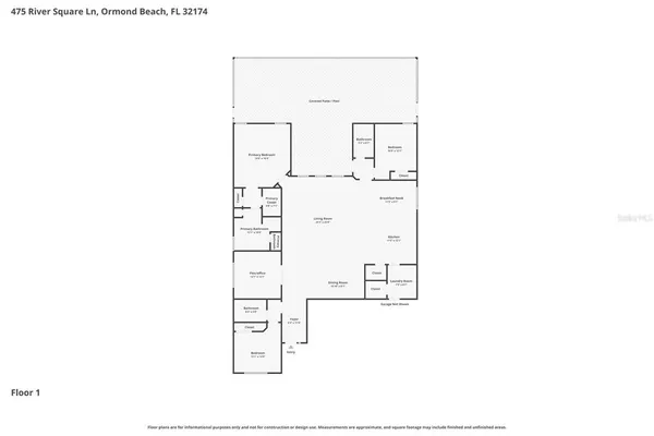 $535,000 | 475 River Square Lane, Ormond Beach, FL 32174