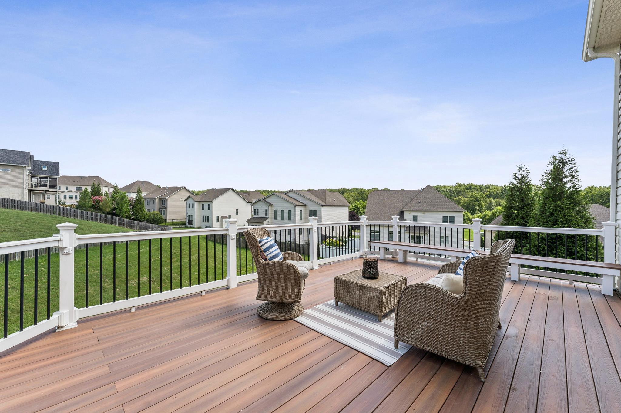 1105 Verbena Court Silver Spring, MD 20906 - Photo 29 of 78 Spacious Deck with elevated, tranquil views.