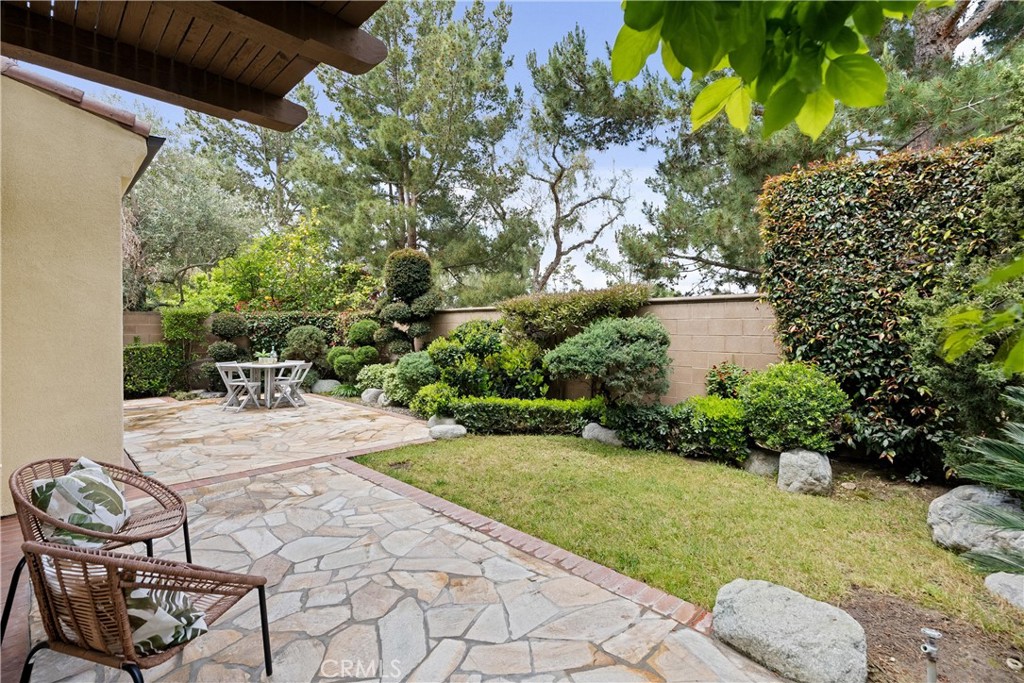 25 Longvale Irvine, CA 92602 - Photo 23 of 58 a view of a backyard with sitting area