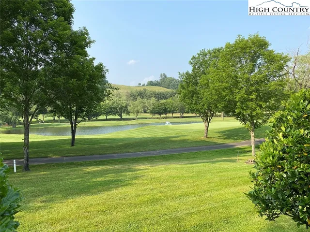 a view of a golf course