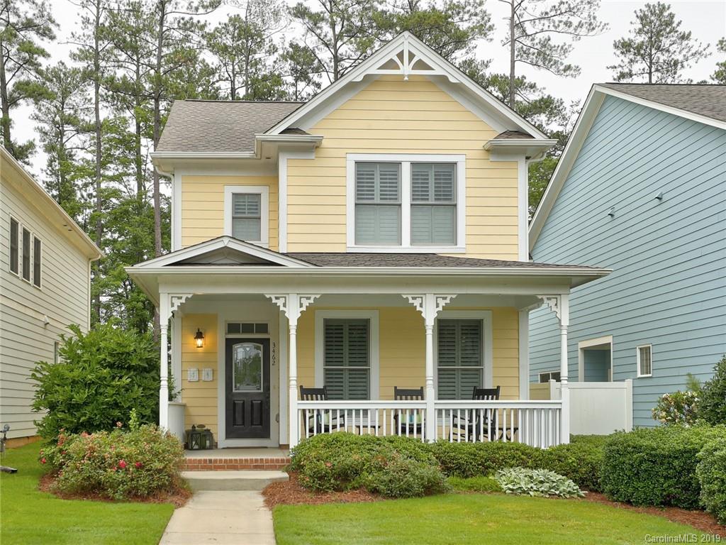 front view of a house and a yard