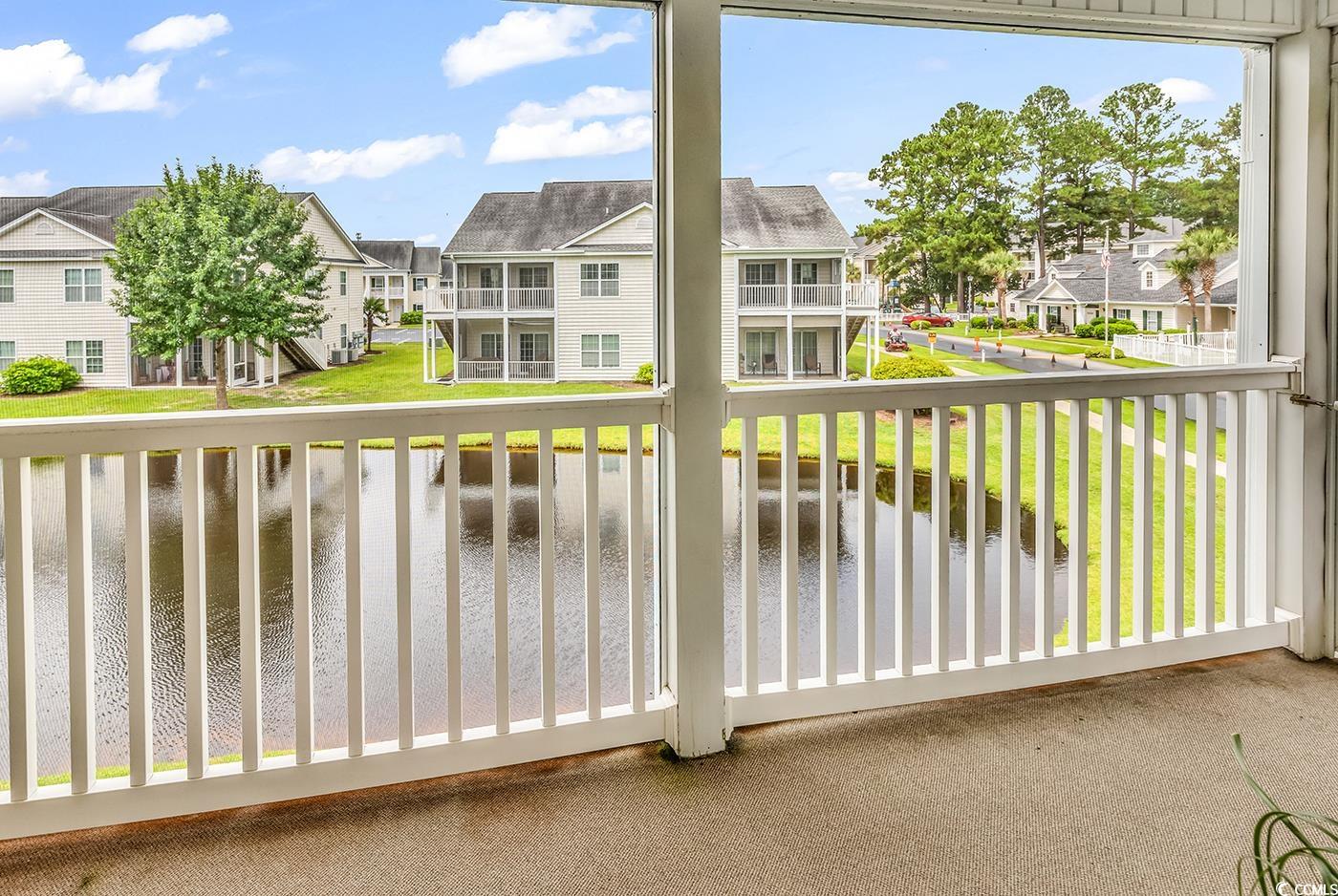 4909 Britewater Court, Unit 202 Myrtle Beach, SC 29579 - Photo 23 of 38 Balcony with a water view