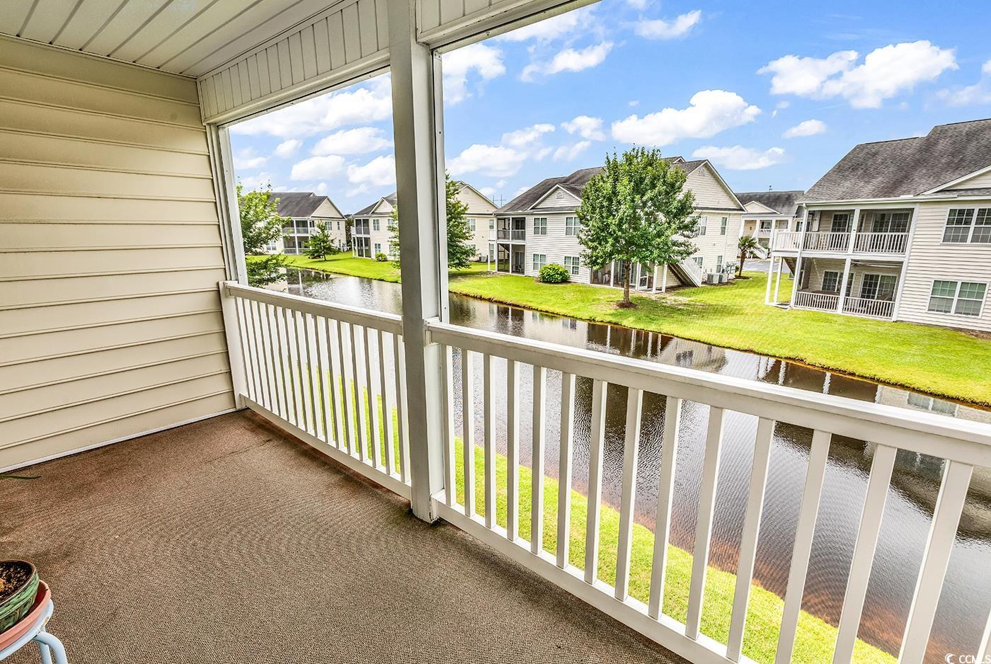 4909 Britewater Court, Unit 202 Myrtle Beach, SC 29579 - Photo 25 of 38 Balcony with a water view