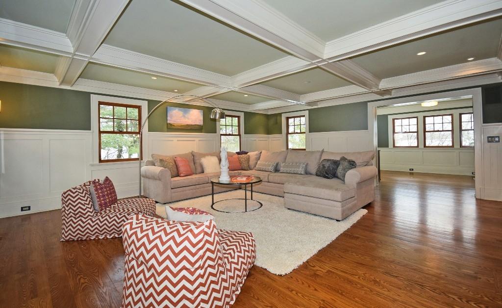 27 Harbor Road Darien, CT 06820 - Photo 5 of 22 a living room with furniture and a hard wood floor