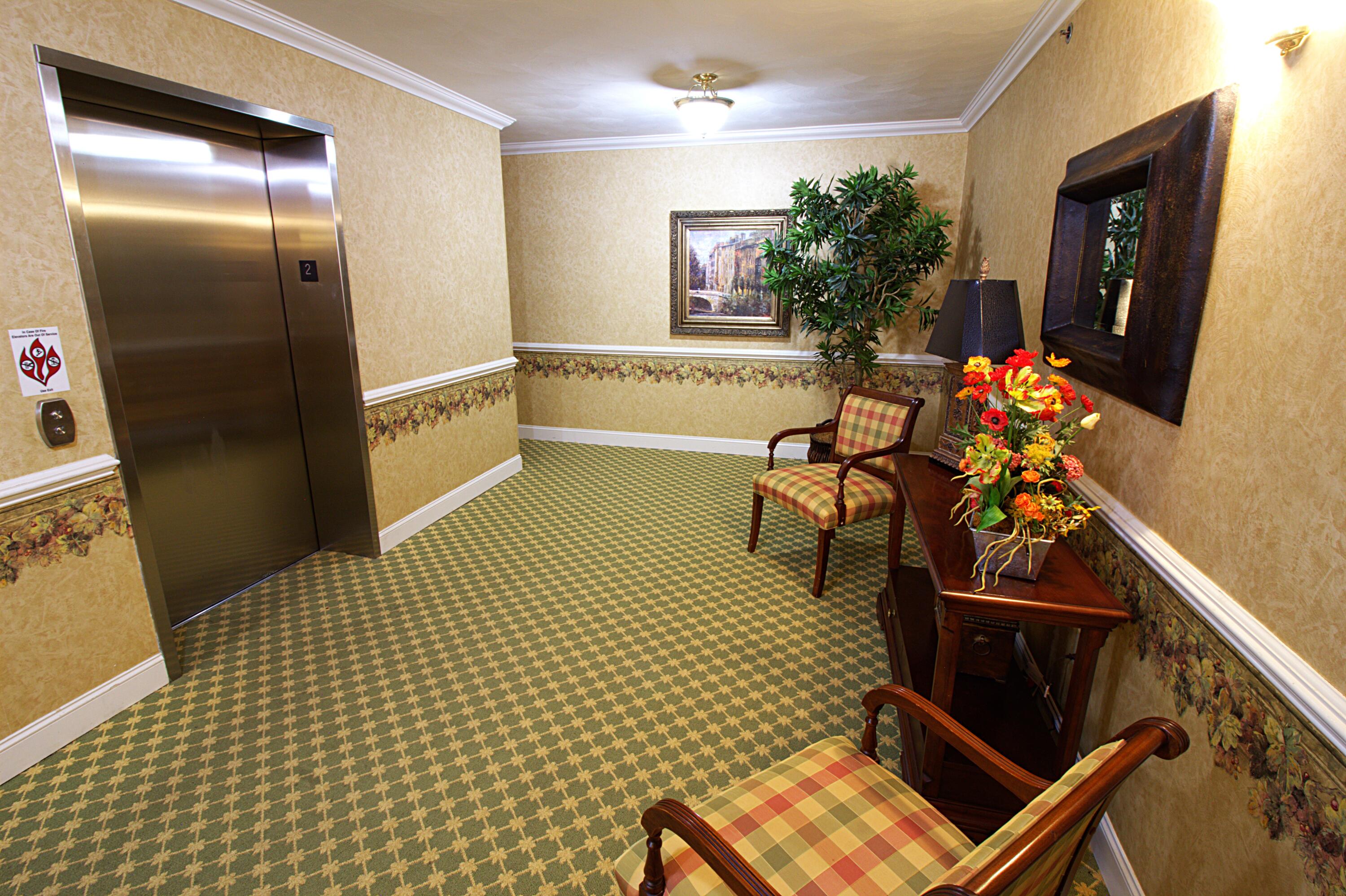 4444 Pheasant Ridge Road, Unit 204 Roanoke, VA 24014 - Photo 11 of 43 Second Floor Elevator