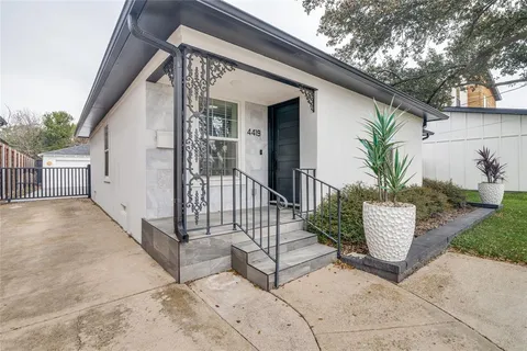 a view of outdoor space and porch