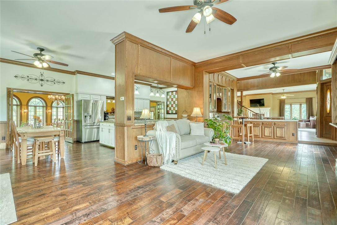 4005 County Line Road Walworth, NY 14502 - Photo 22 of 50 Inviting Hearth Room with custom built in Bar area