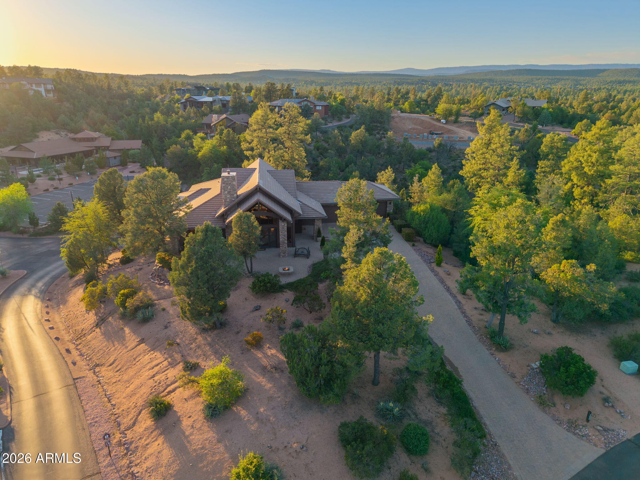 3000 East Thunder Point Payson, AZ 85541 - Photo 71 of 105 a view of a city with mountains in the background