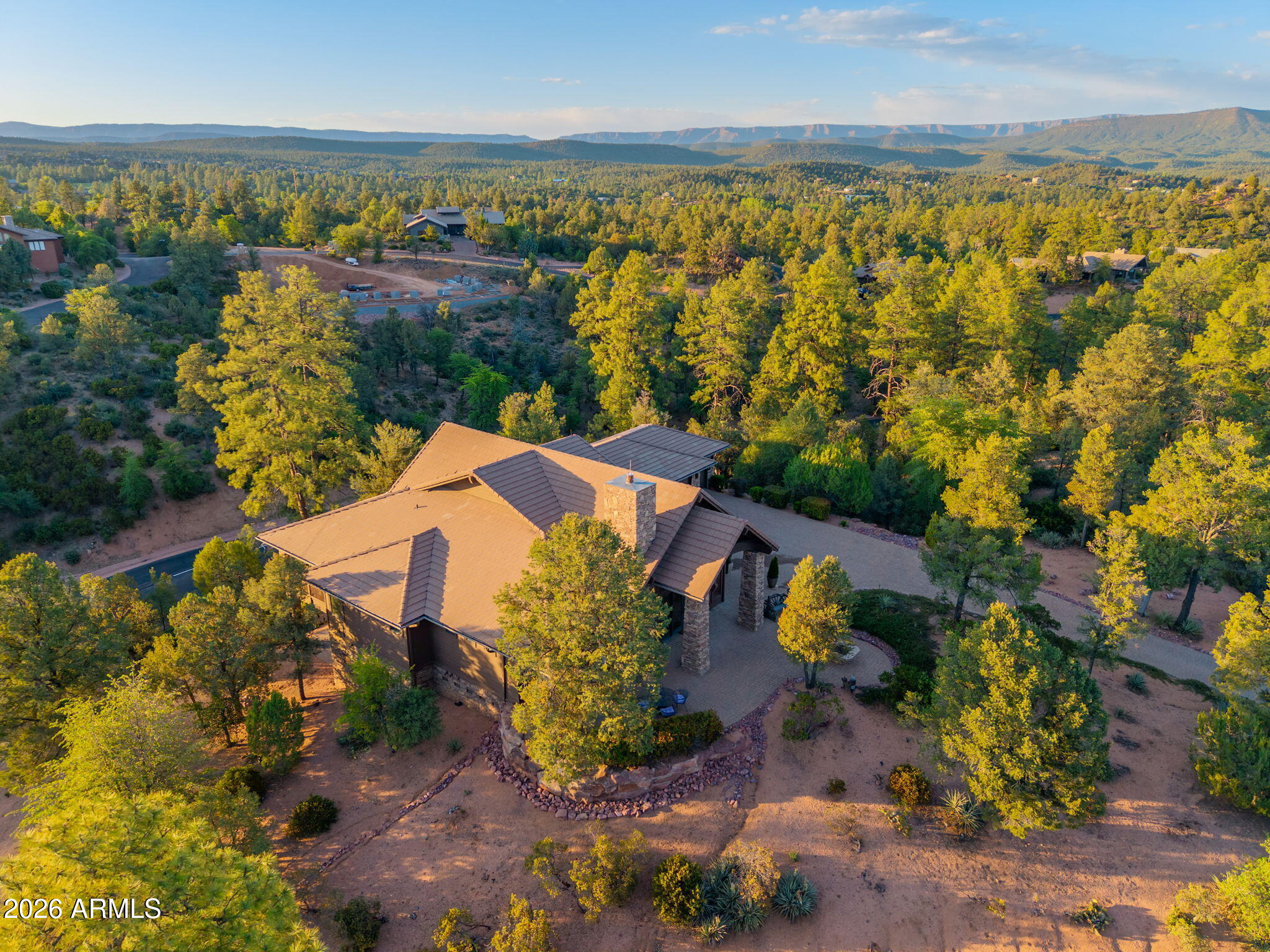 3000 East Thunder Point Payson, AZ 85541 - Photo 72 of 105 an aerial view of residential houses with outdoor space