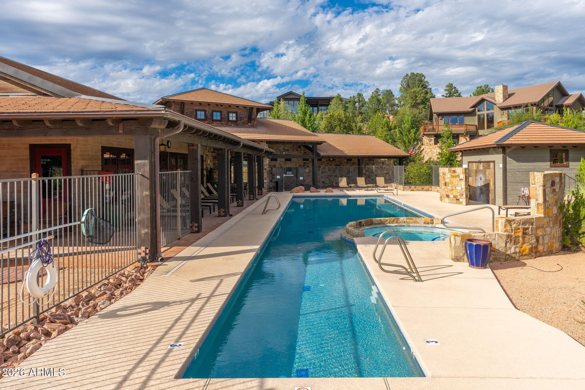 3000 East Thunder Point Payson, AZ 85541 - Photo 99 of 105 a view of a house with a swimming pool