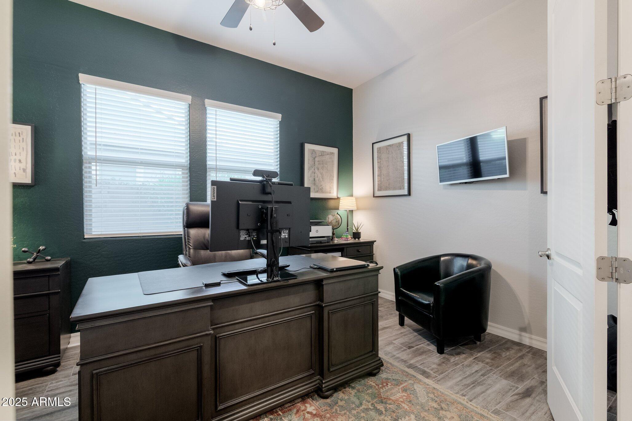 3437 East Appaloosa Road Gilbert, AZ 85296 - Photo 24 of 47 a room with a workspace