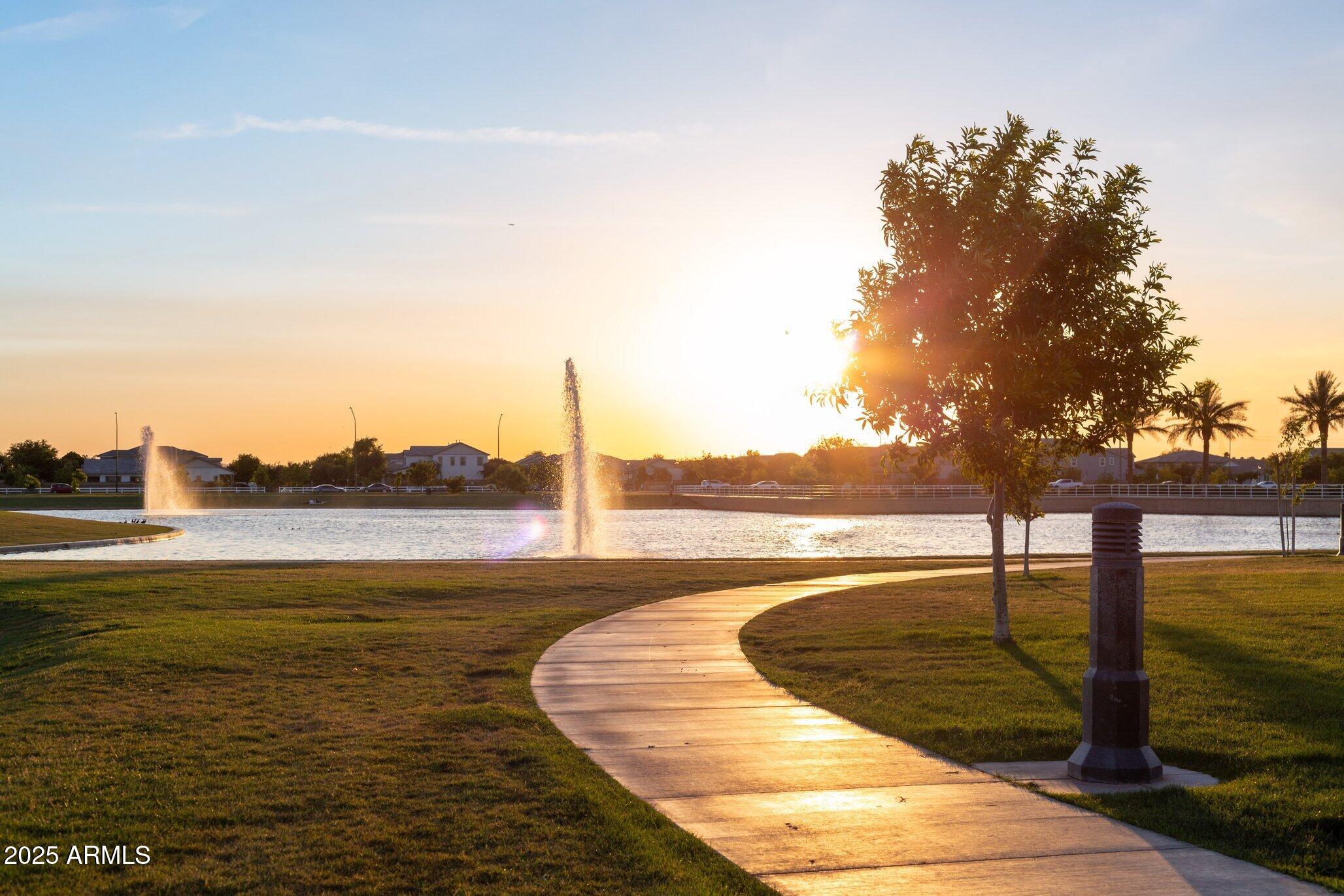 3437 East Appaloosa Road Gilbert, AZ 85296 - Photo 44 of 47 a view of lake