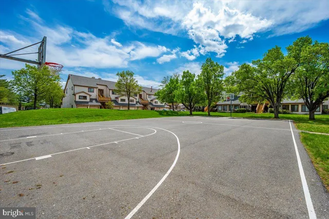 a view of a house with a big yard and a large tree