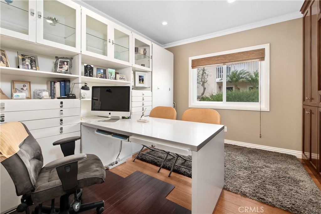 33623 Avenida Capri, Unit 60 Dana Point, CA 92629 - Photo 18 of 38 a view of a workspace with furniture and a window