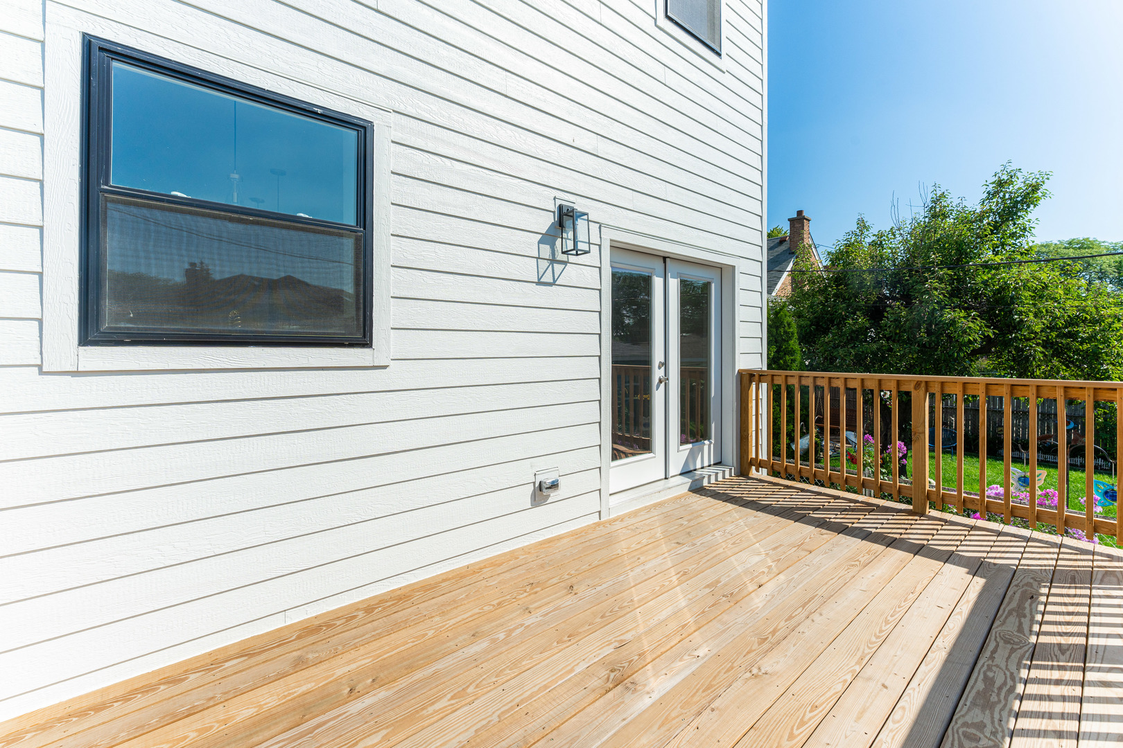 8121 W Forest Chicago, IL 60634 - Photo 40 of 44 a view of a wooden deck