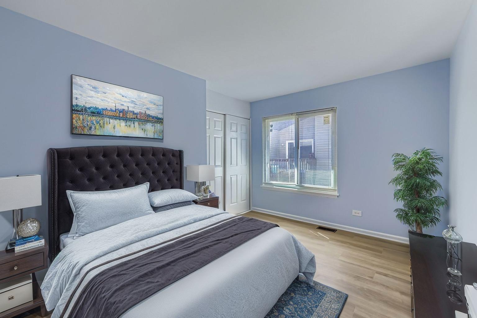 7526 Bristol Lane, Unit 2 Hanover Park, IL 60133 - Photo 15 of 21 a bedroom with bed and window