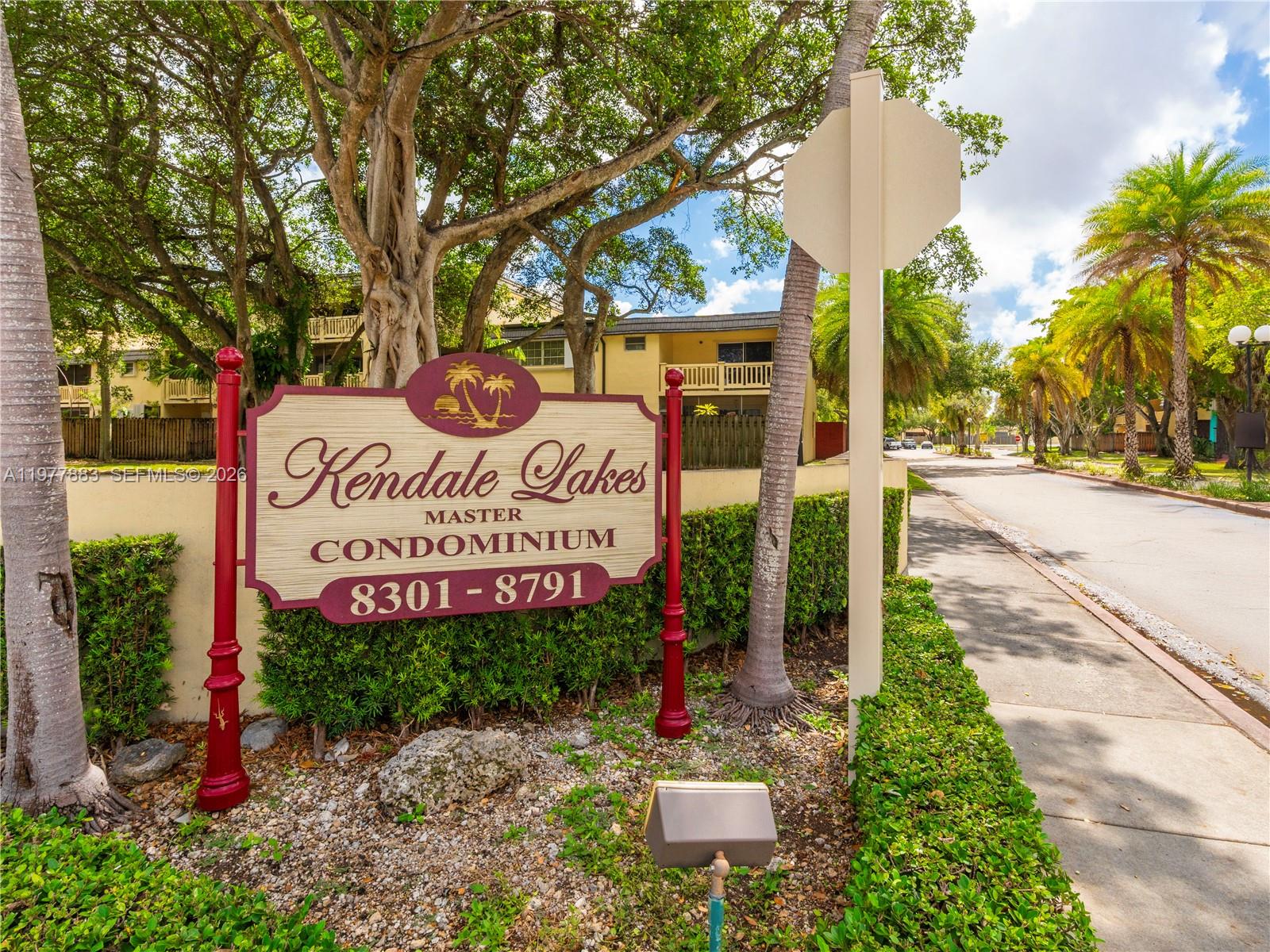 8329 Southwest 137th Avenue, Unit 8329 Miami, FL 33183 - Photo 32 of 33 a sign on the side of a building