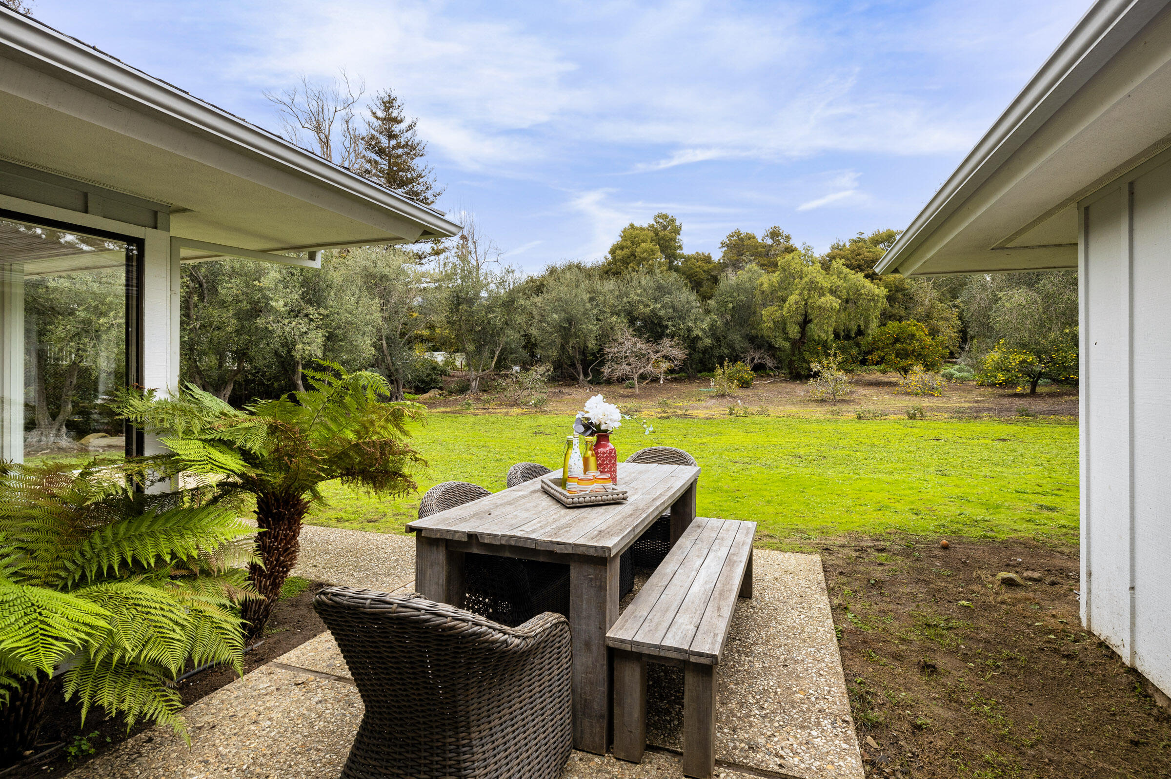 472 Santa Rosa Lane Montecito, CA 93108 - Photo 8 of 28 View from Back Patio