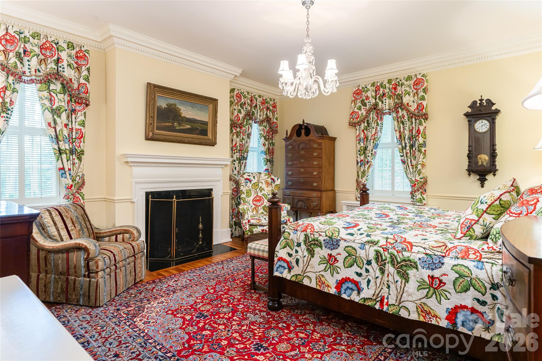 324 Vanderbilt Road Asheville, NC 28803 - Photo 26 of 48 a bedroom with bed and a couch