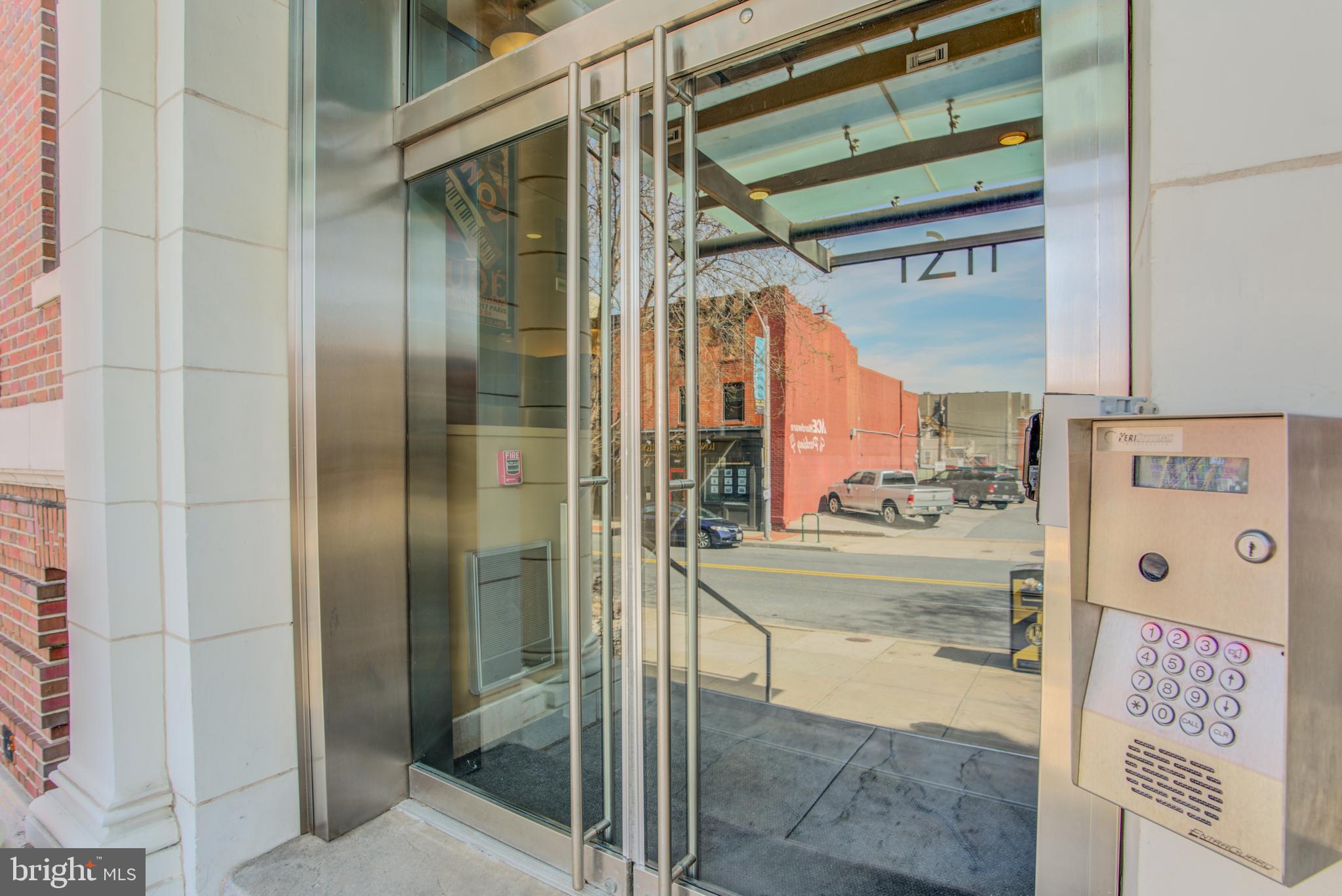 1211 Light Street, Unit 103 Baltimore, MD 21230 - Photo 26 of 27 Secured building entrance w/ key fob