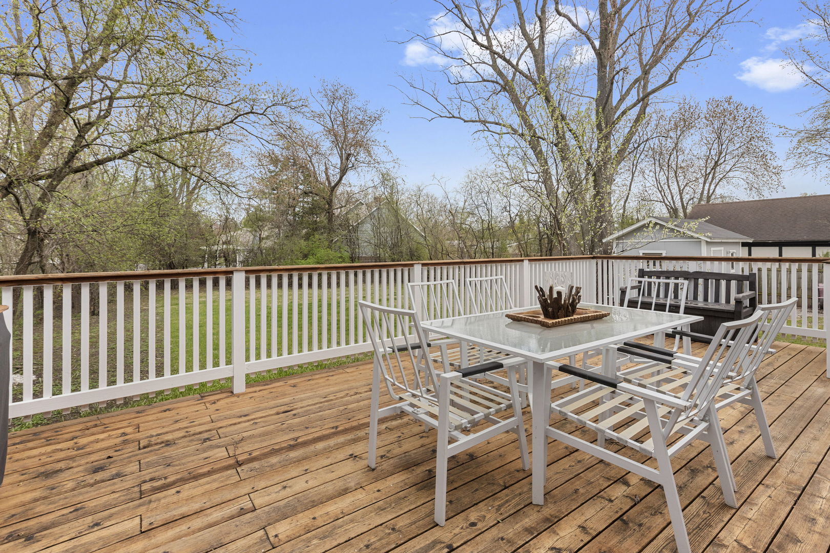 91 Wagner Road Northfield, IL 60093 - Photo 31 of 32 a view of a patio on wooden floor