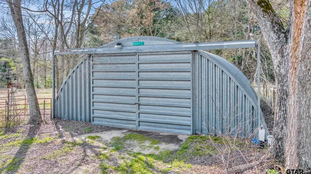 a view of front door
