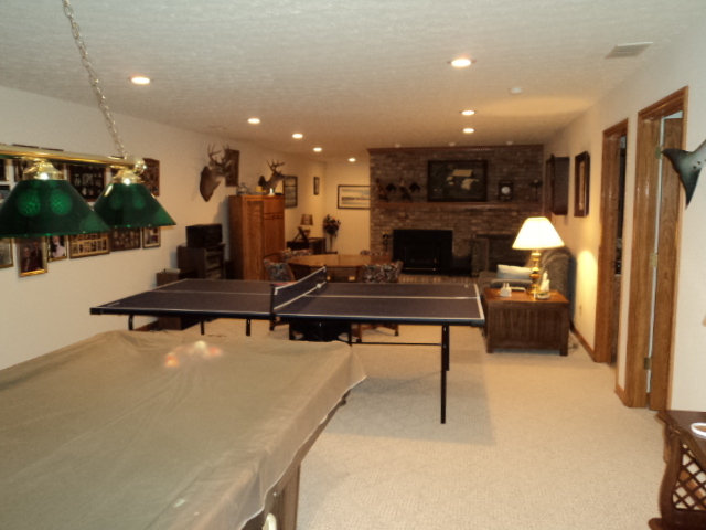 1129 Sample Road Wirtz, VA 24184 - Photo 20 of 40 Lower Level - Pool Table Conveys