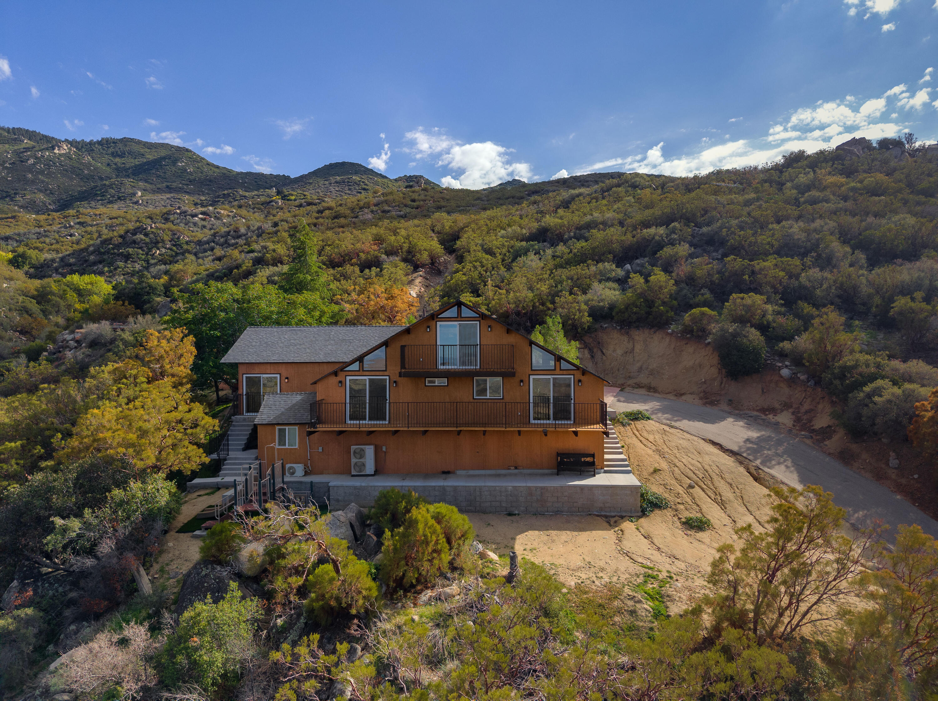 67195 Springcrest Drive Mountain Center, CA 92561 - Photo 24 of 67 a view of a house with a mountain in the background