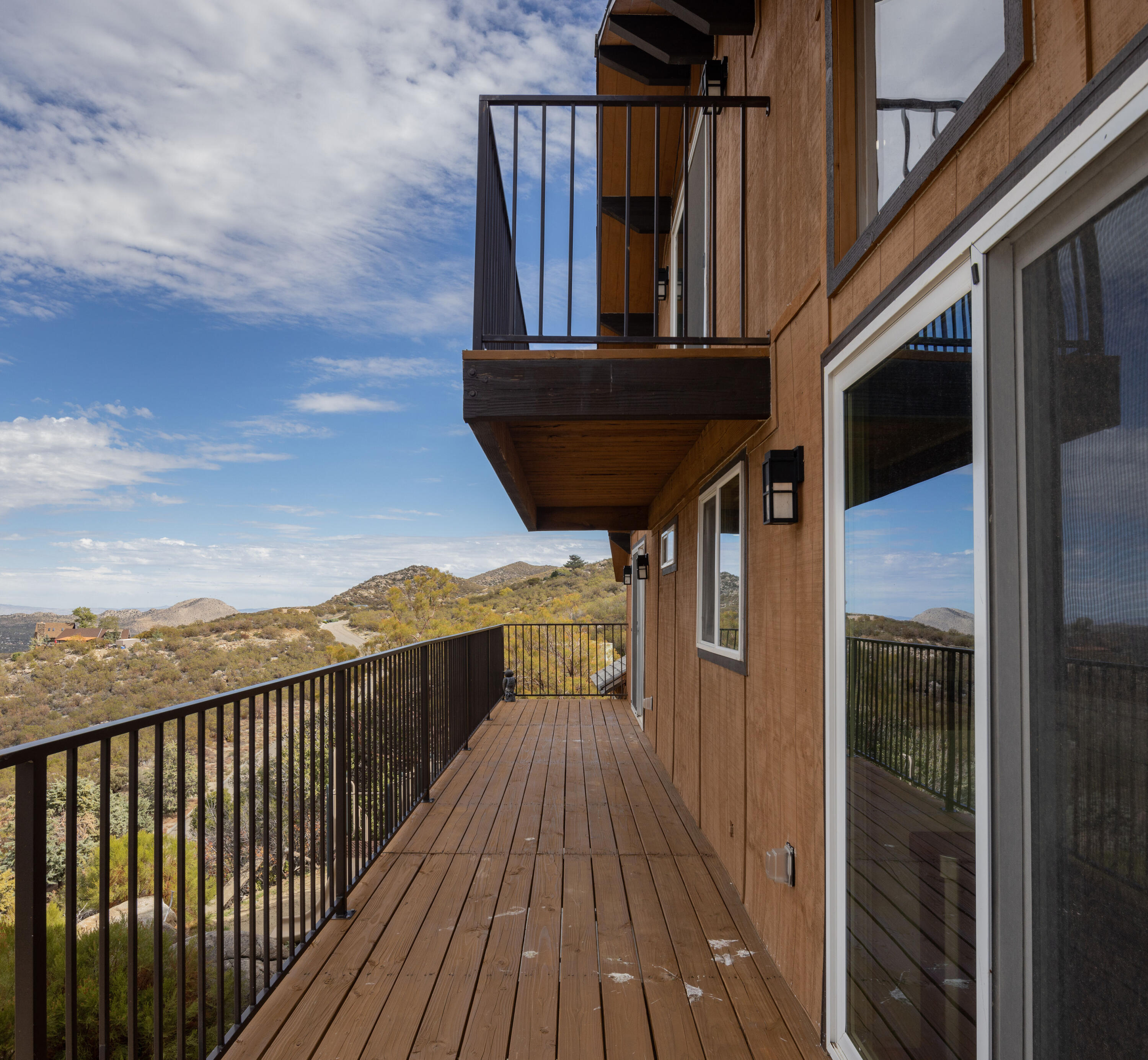 67195 Springcrest Drive Mountain Center, CA 92561 - Photo 51 of 67 a view of balcony with wooden floor