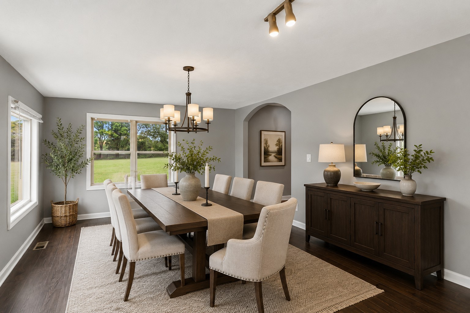 4602 Washington Road Springfield, TN 37172 - Photo 19 of 63 a view of a dining room with furniture window and outside view