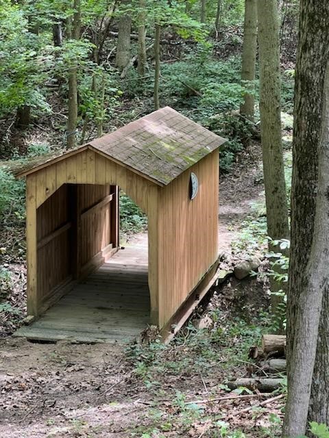 2983 East Hoop Road Xenia, OH 45385 - Photo 9 of 72 Personal nature trail with your own covered bridge.