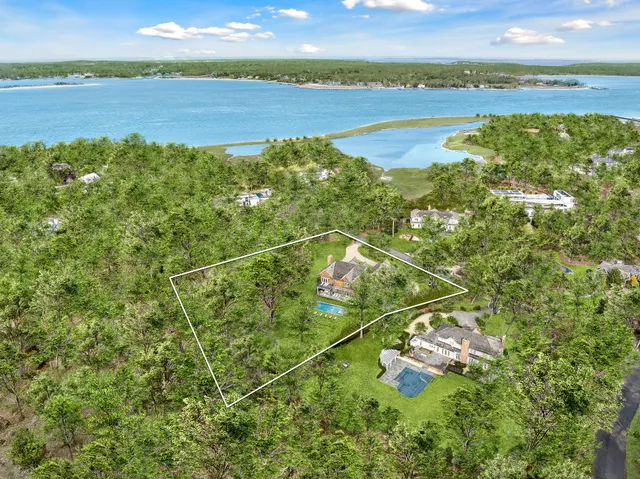 a view of a city and a lake view